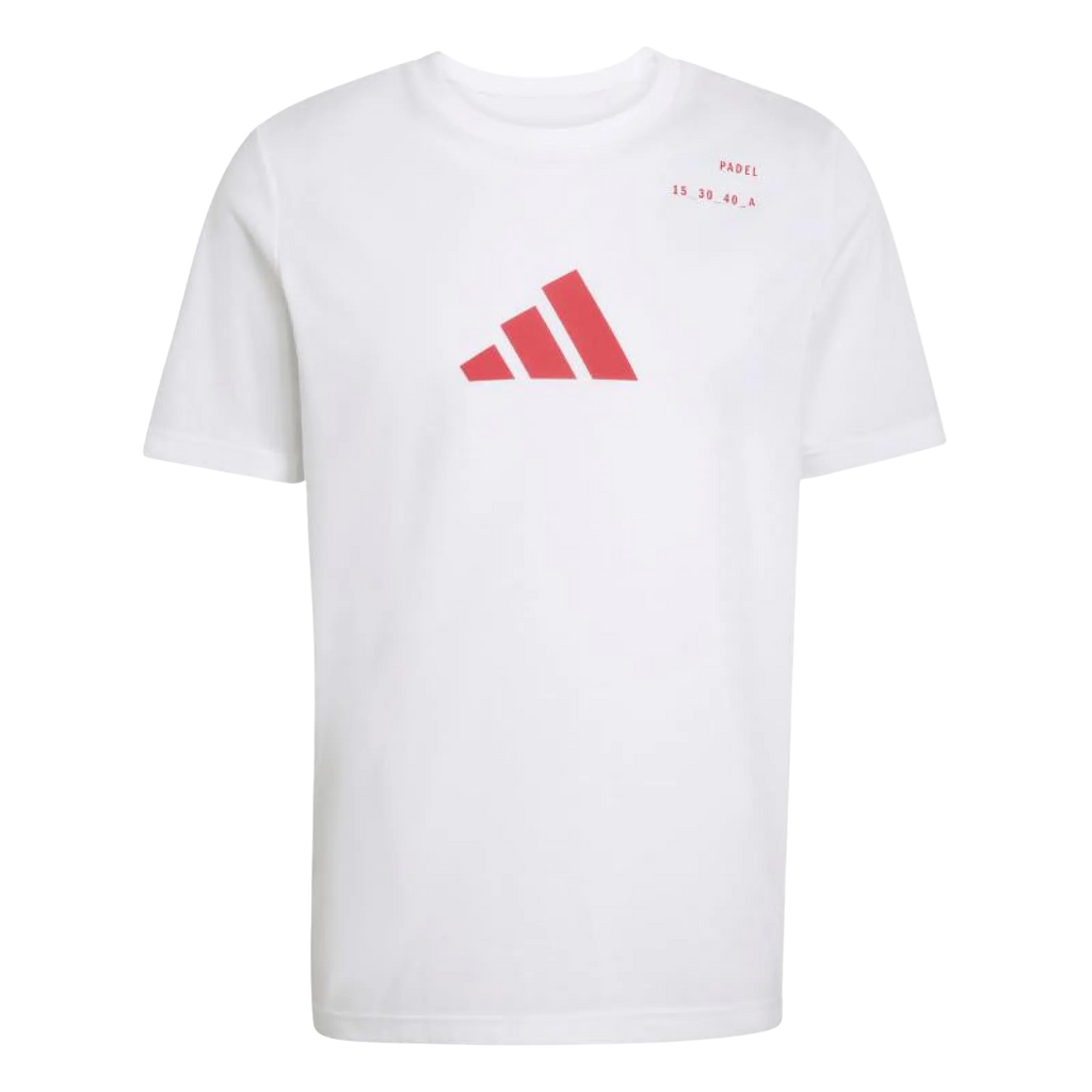 Camiseta Adidas Padel Graphic Blanco