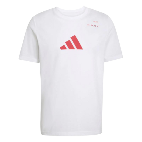 Camiseta Adidas Padel Graphic Blanco