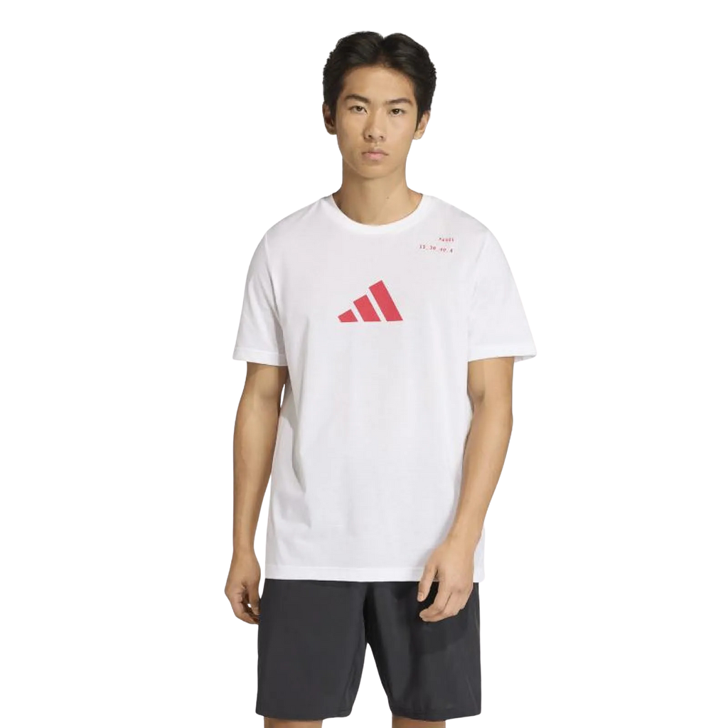 Camiseta Adidas Padel Graphic Blanco