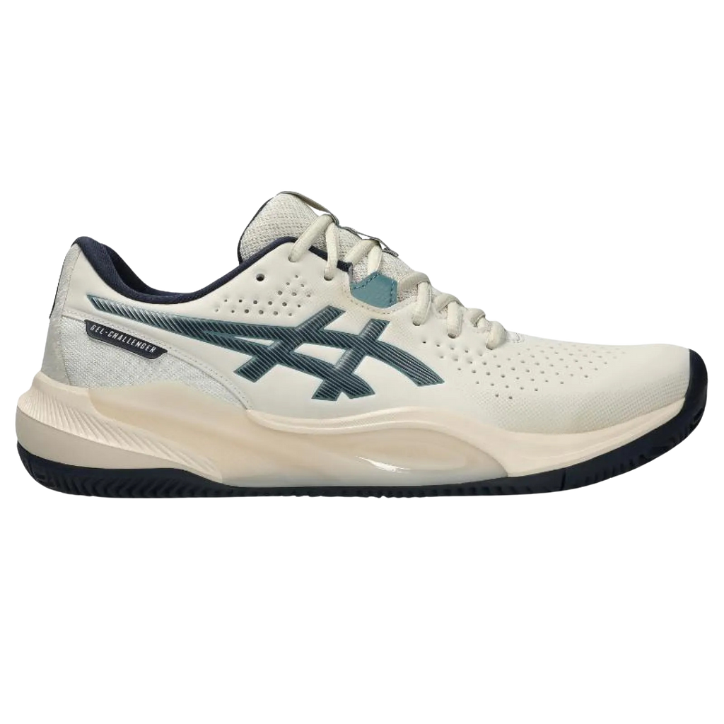 Zapatillas Asics Gel Challenger 15 Clay Beige Azul Oscuro