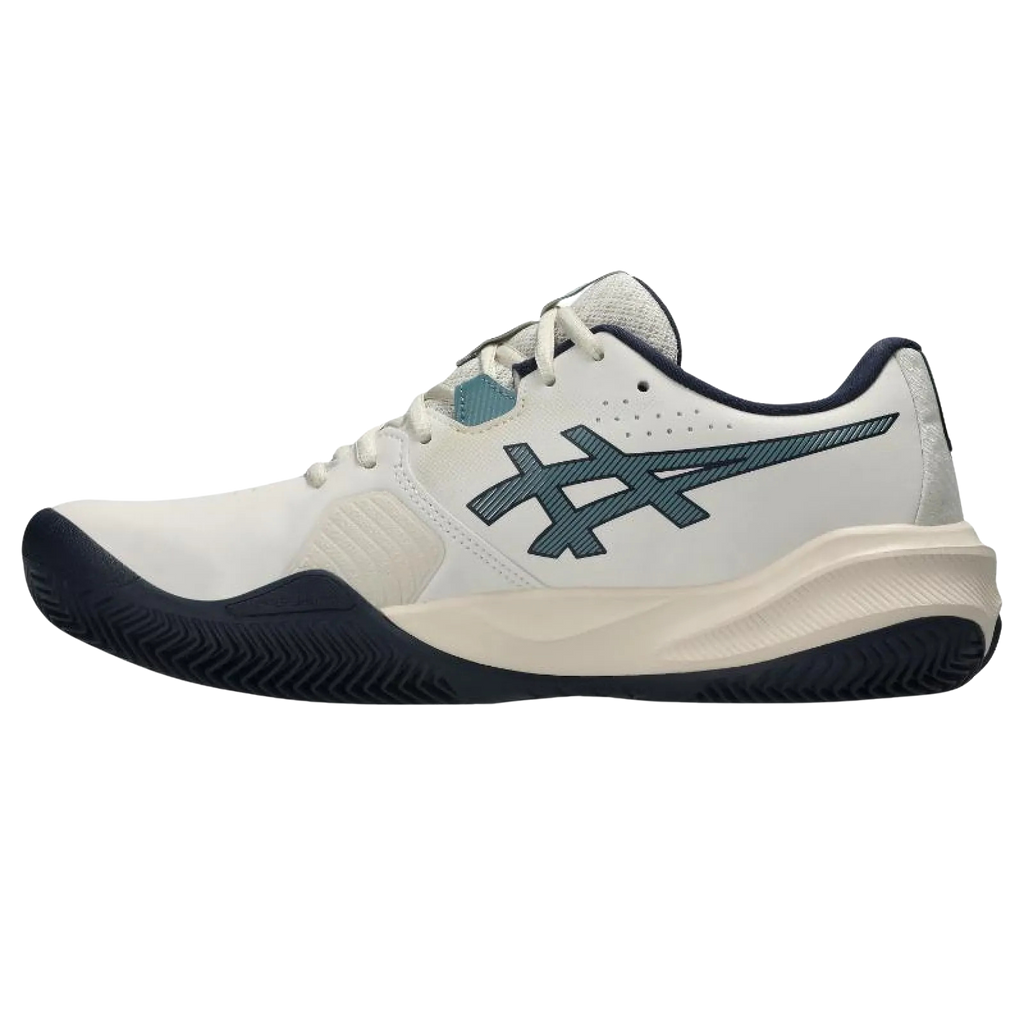 Zapatillas Asics Gel Challenger 15 Clay Beige Azul Oscuro