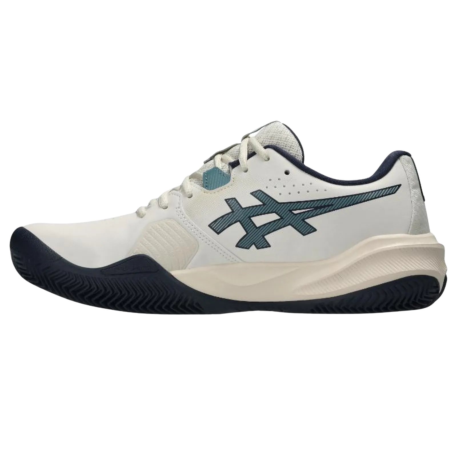 Zapatillas Asics Gel Challenger 15 Clay Beige Azul Oscuro