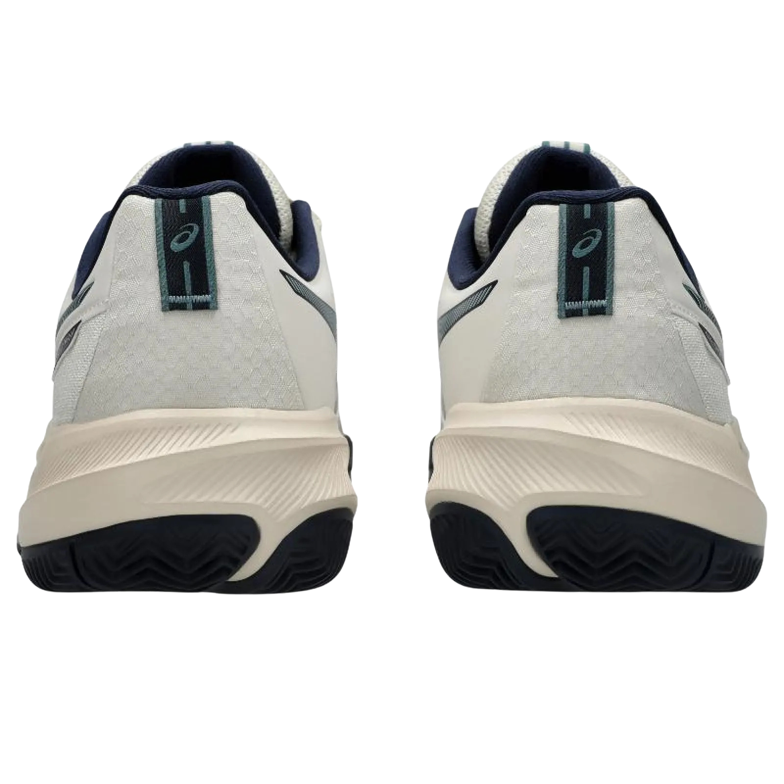 Zapatillas Asics Gel Challenger 15 Clay Beige Azul Oscuro