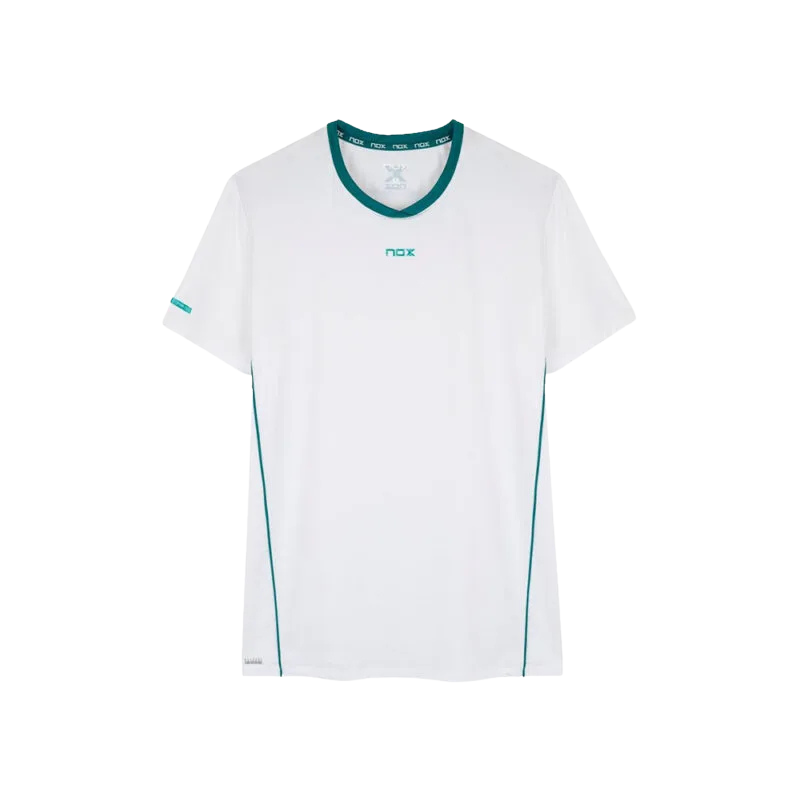 Camiseta Nox Pro Blanco Verde Ivy
