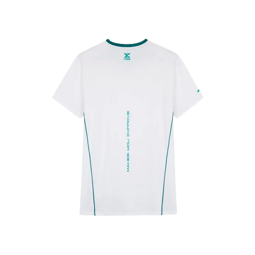 Camiseta Nox Pro Blanco Verde Ivy