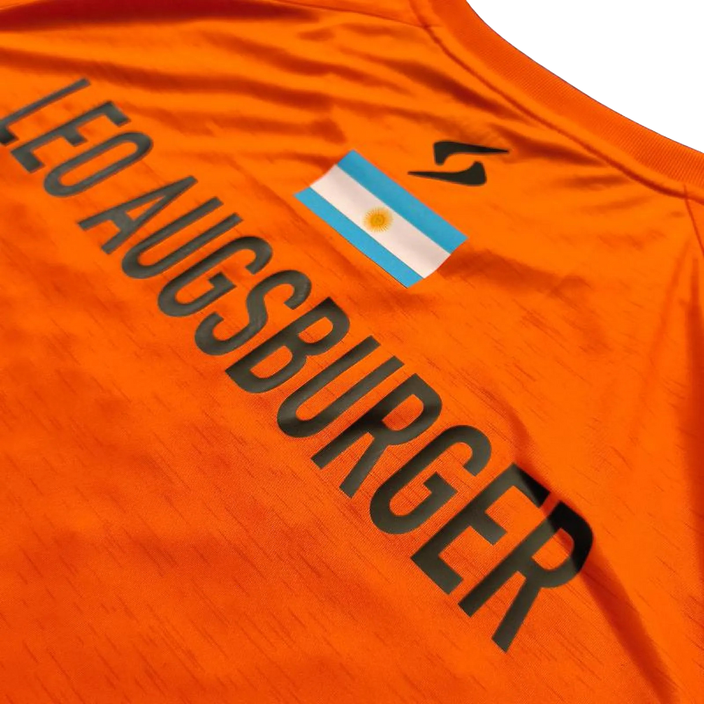 Camiseta Leo Augsburger Club 26 Naranja