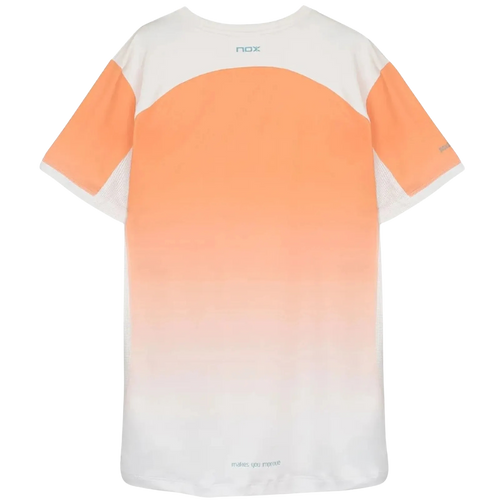 Camiseta Nox Pro Naranja Degradado