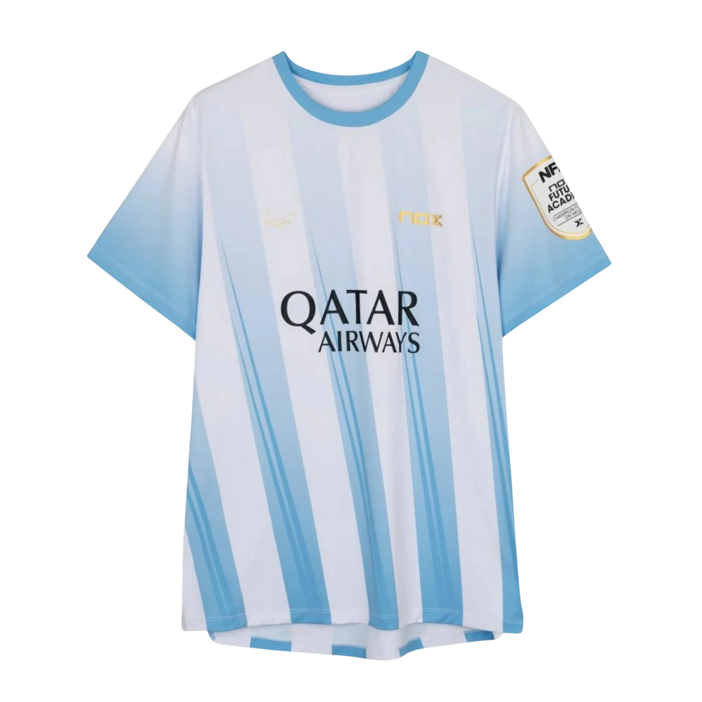Camiseta Nox Agustin Tapia Sponsors AT10 Azul Claro