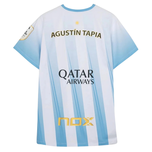 Camiseta Nox Agustin Tapia Sponsors AT10 Azul Claro