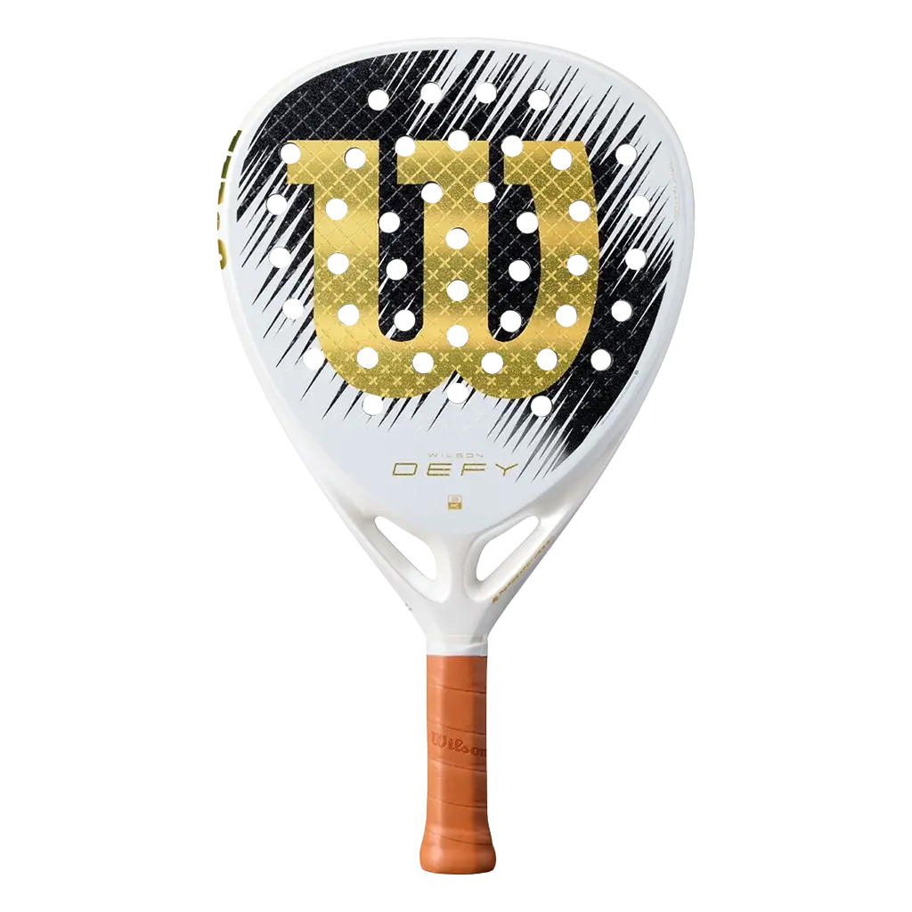 Pala Wilson Defy V1 Blanco Oro
