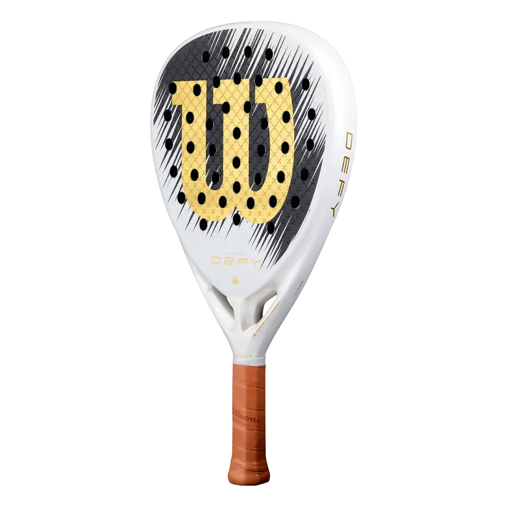 Pala Wilson Defy V1 Blanco Oro