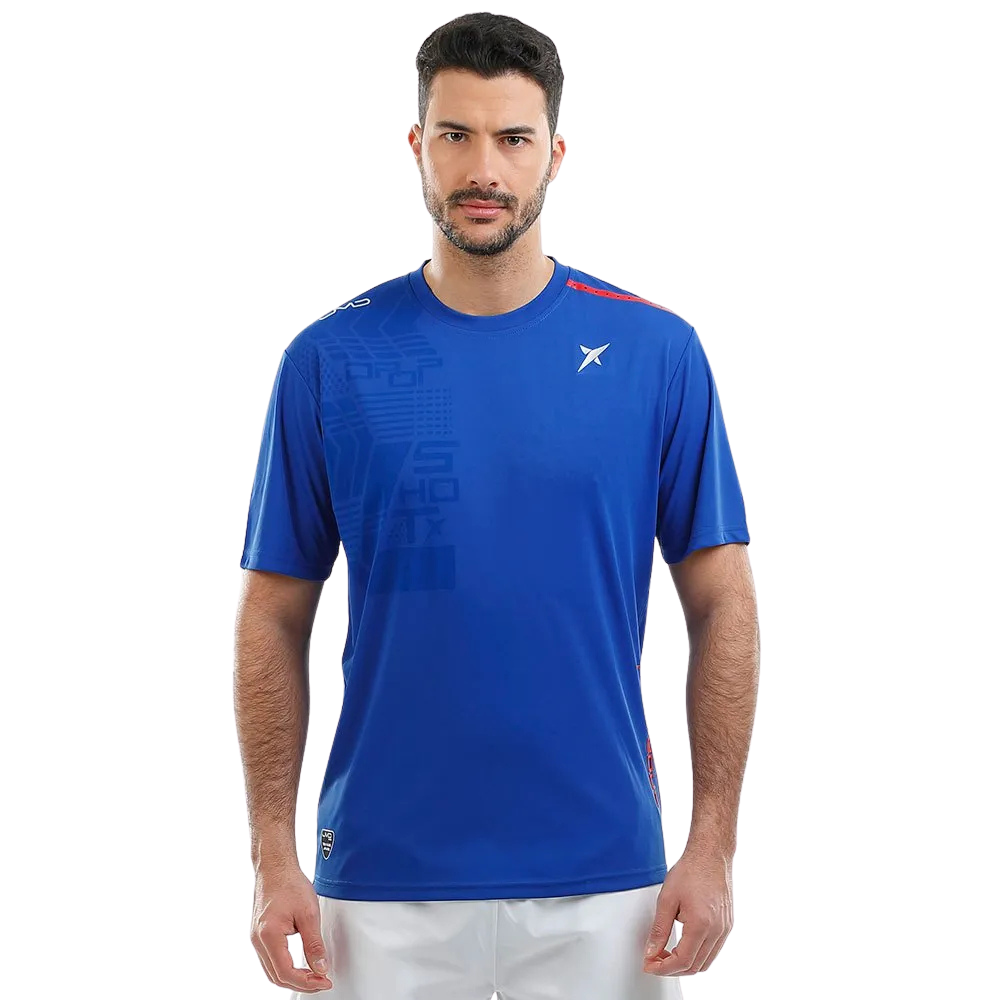 Camiseta Drop Shot JMD Heritage Azul