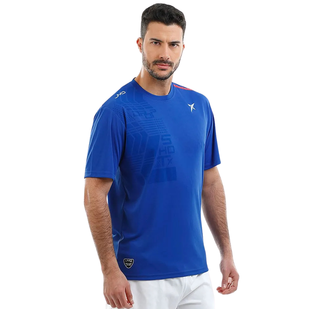 Camiseta Drop Shot JMD Heritage Azul