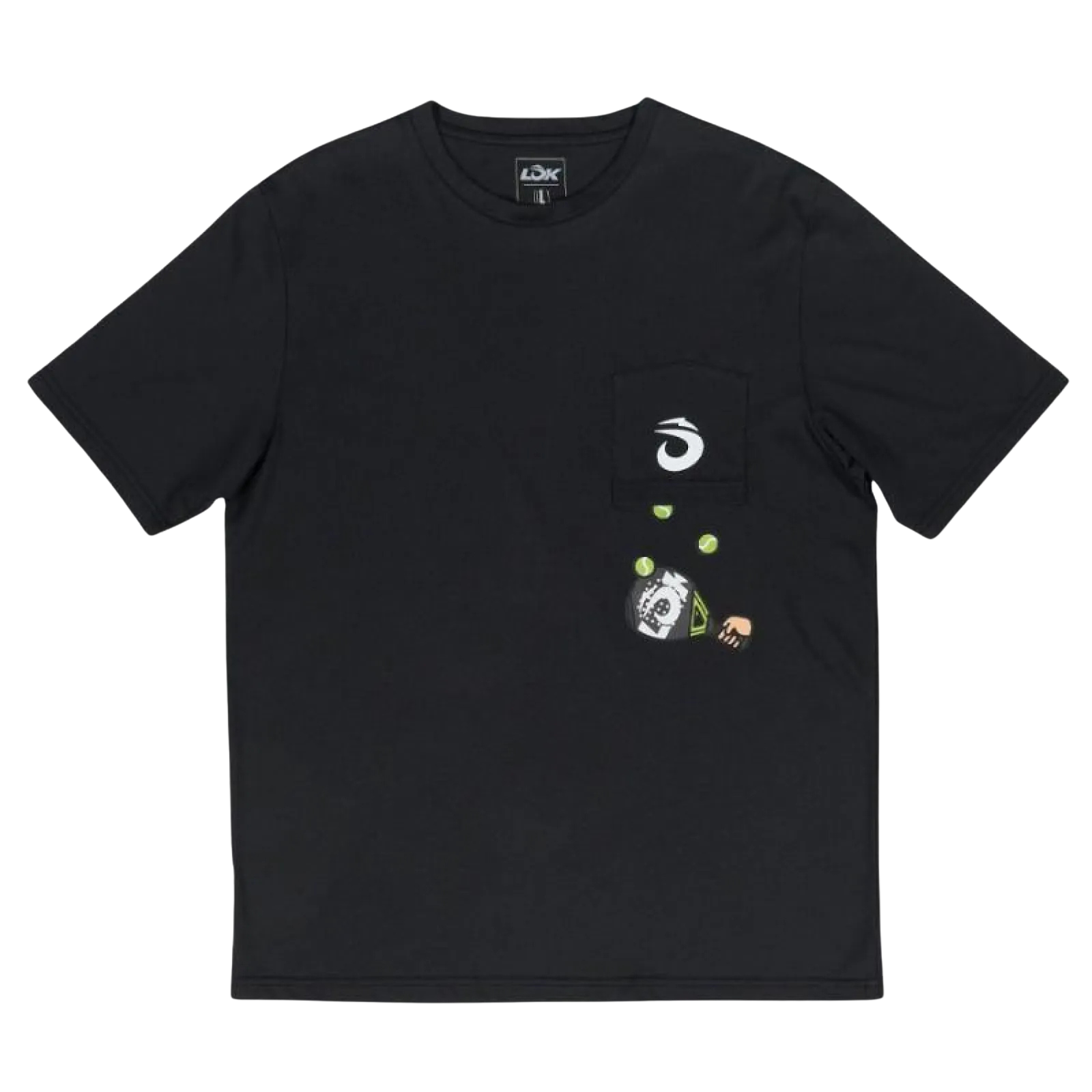 Camiseta Lok The Juggler Negro