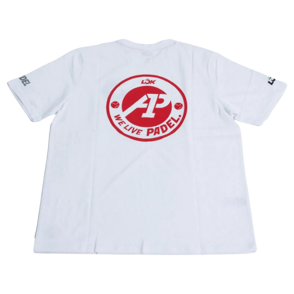 Camiseta Lok A1 Padel Glacier Blanco