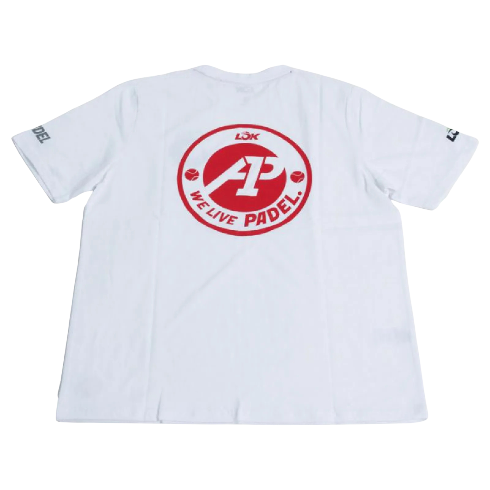 Camiseta Lok A1 Padel Glacier Blanco