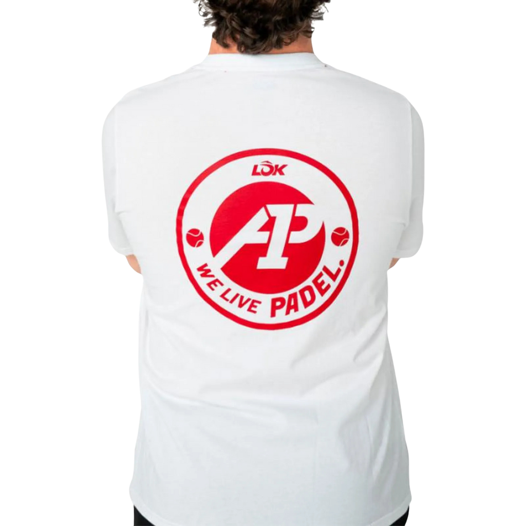 Camiseta Lok A1 Padel Glacier Blanco