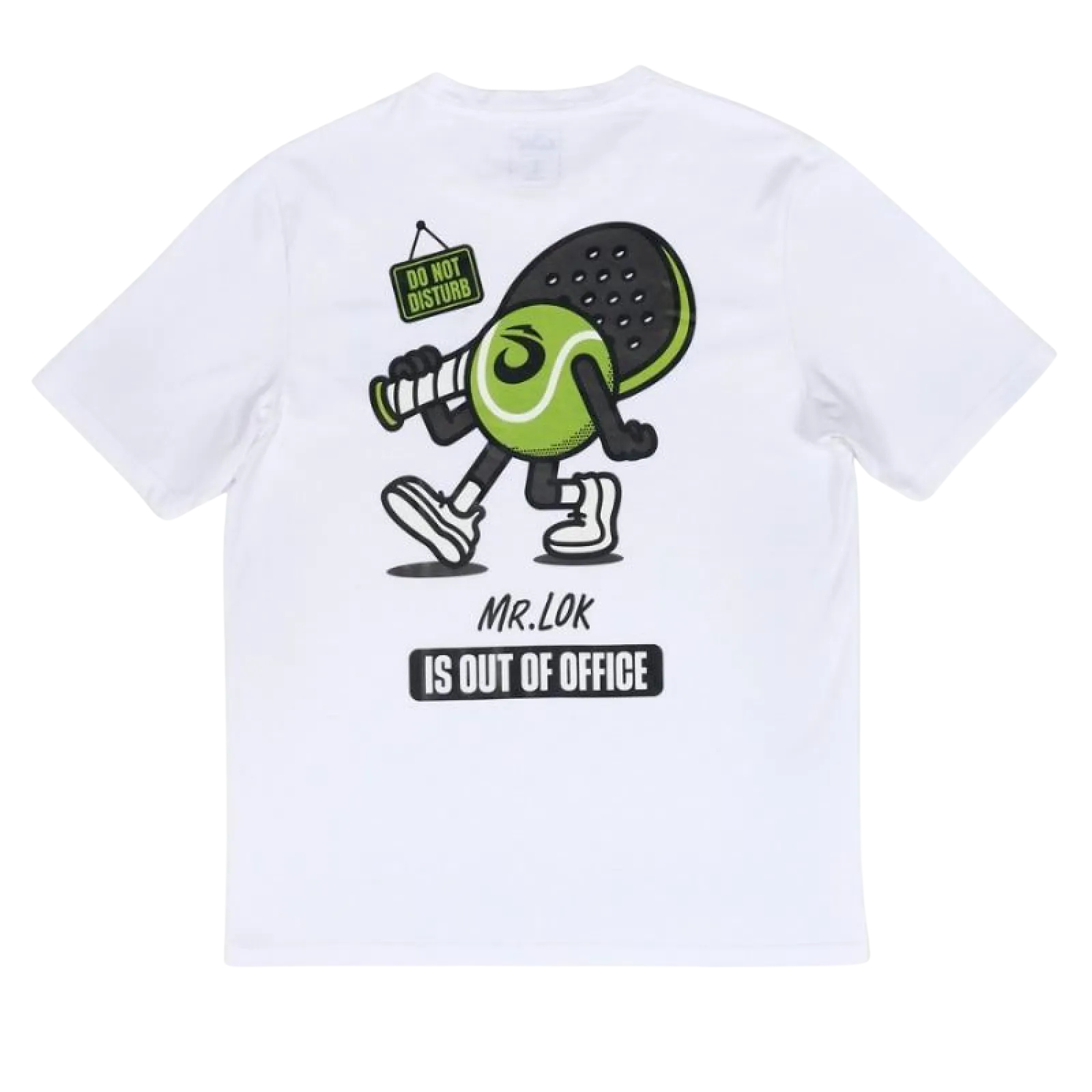 Camiseta Lok Out Of Office Blanco