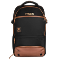 Mochila Nox At10 Luxury Open Series Negro Marron