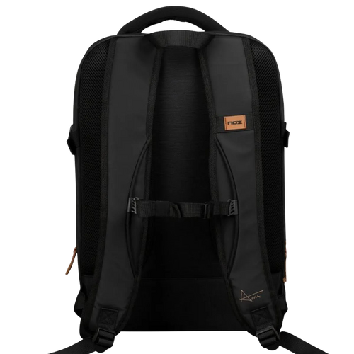 Mochila Nox At10 Luxury Open Series Negro Marron