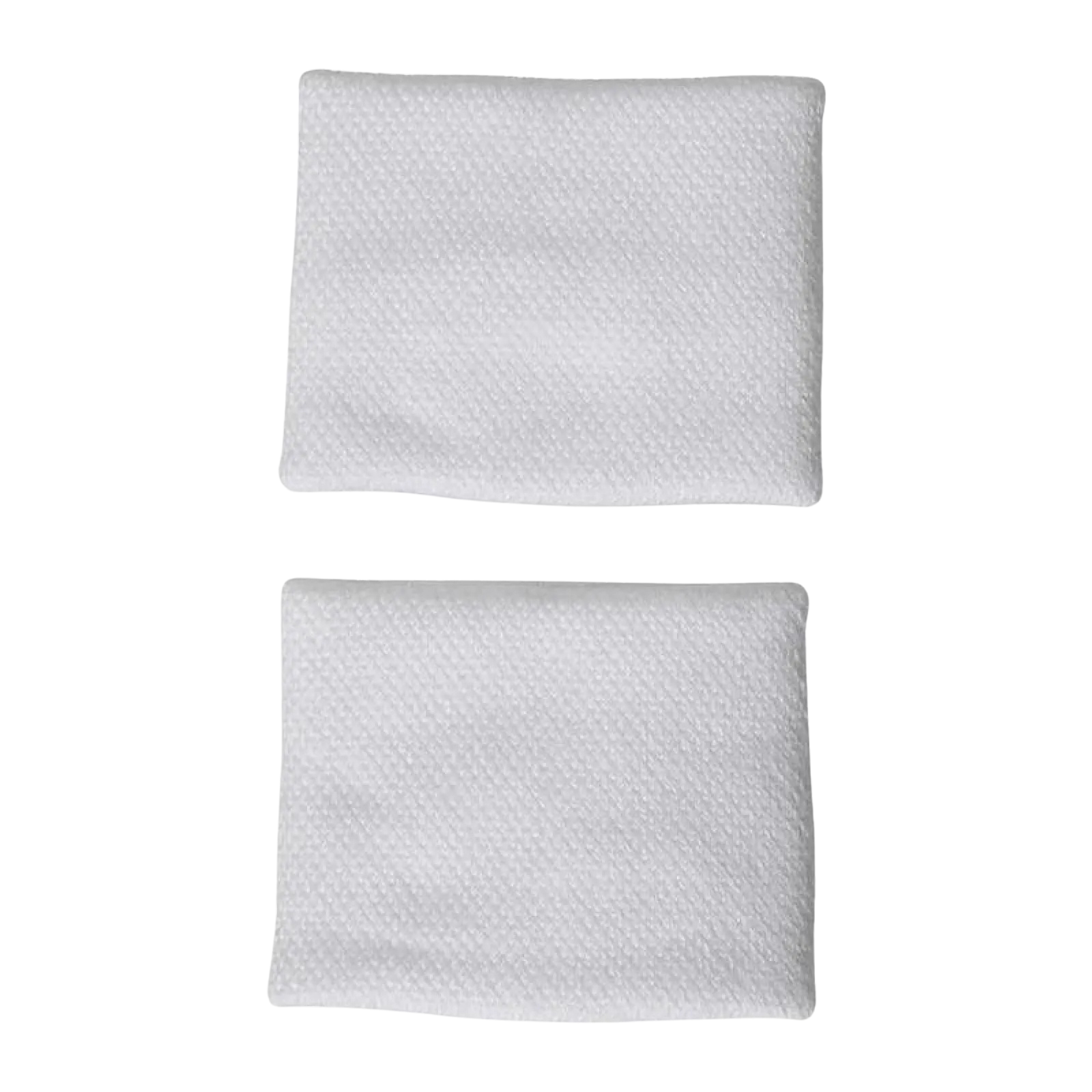 Munequeras Adidas Cortas Blanco Negro 2 Unidades
