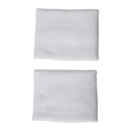 Munequeras Adidas Cortas Blanco Negro 2 Unidades
