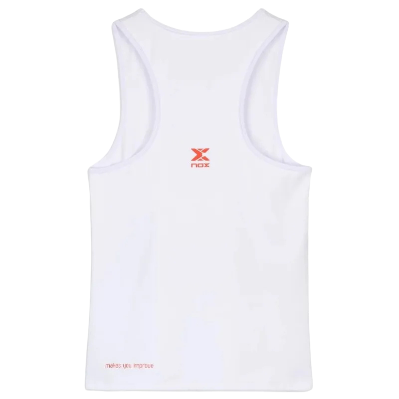 Camiseta Nox Team Blanco Mujer