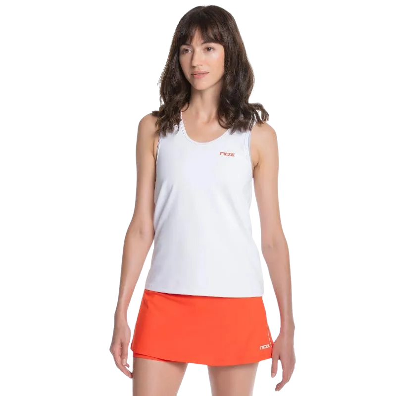 Camiseta Nox Team Blanco Mujer