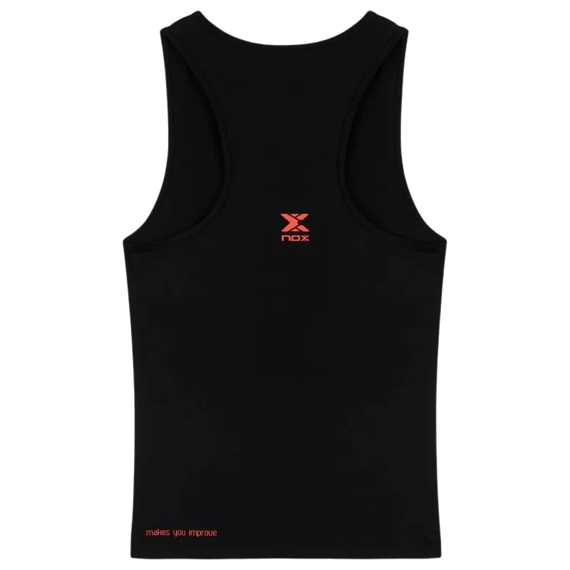 Camiseta Nox Team Negro Mujer