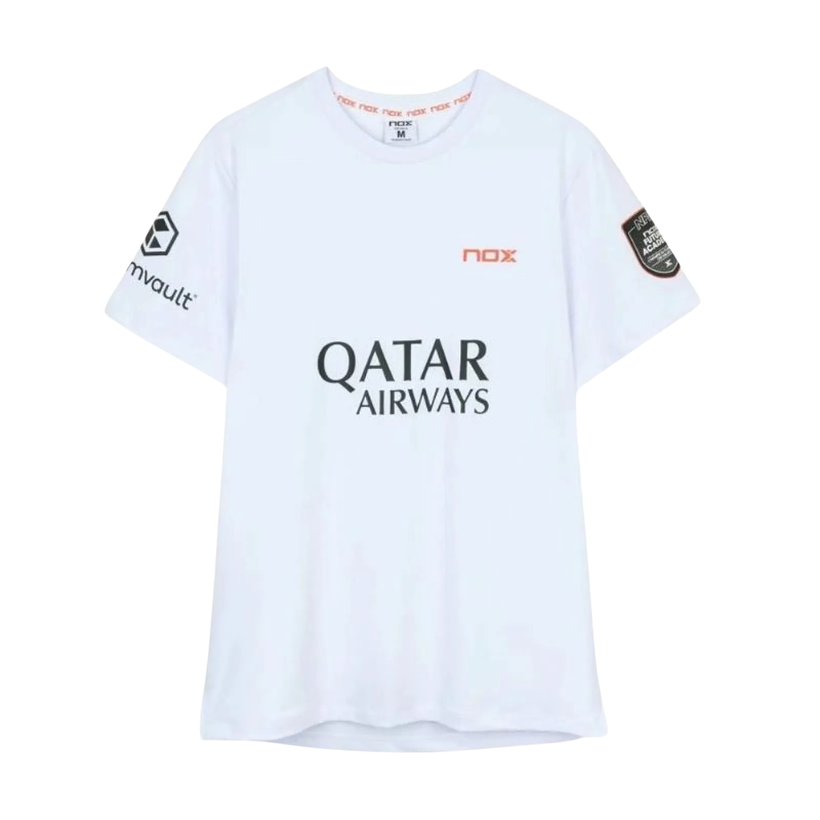 Camiseta Nox Agustin Tapia Sponsors AT10 Blanco 2026
