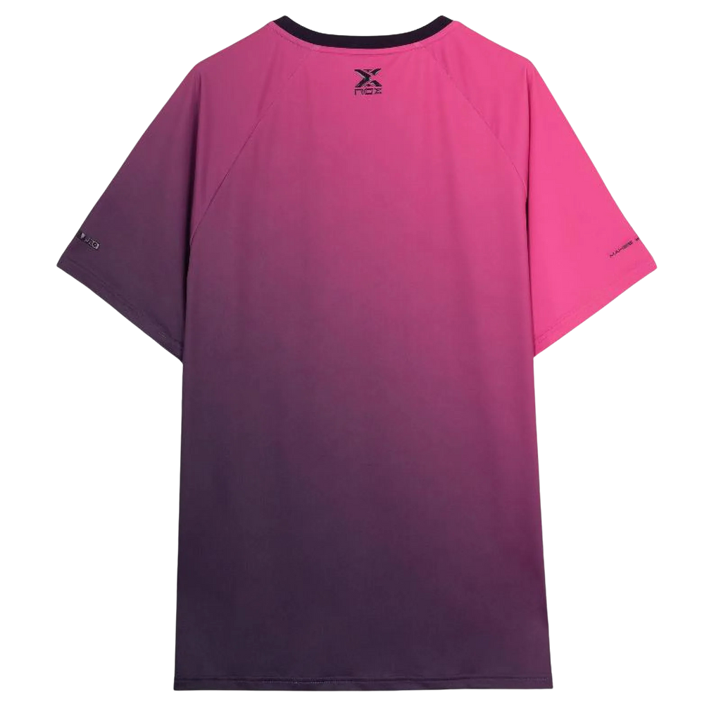 Camiseta Nox Pro Morado Rosa Degradado