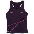Camiseta Nox Pro Morado Oscuro Rosa Mujer