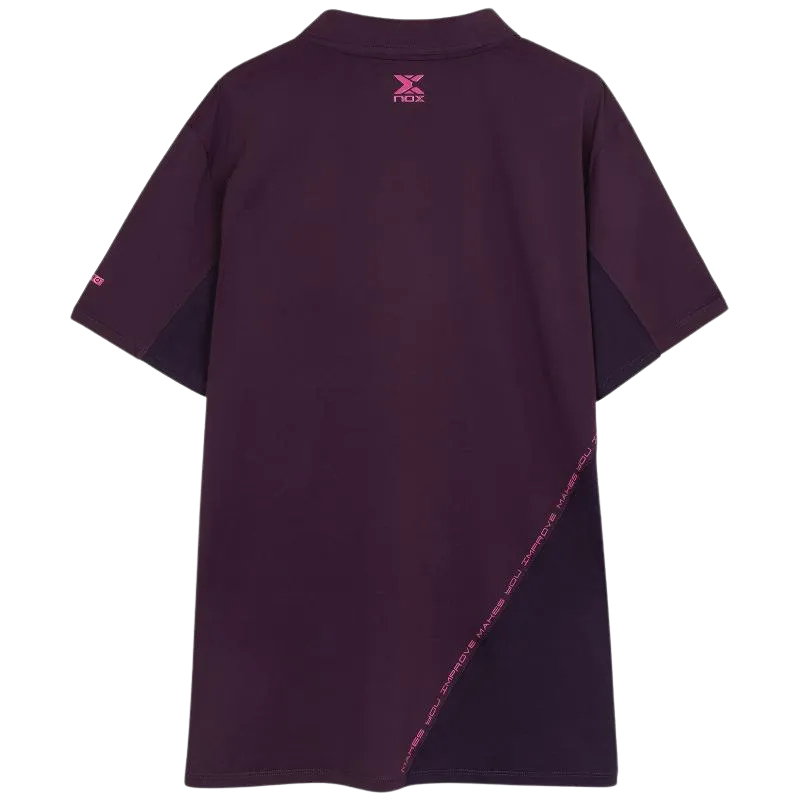 Polo Nox Pro Morado Oscuro