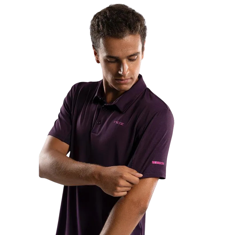 Polo Nox Pro Morado Oscuro
