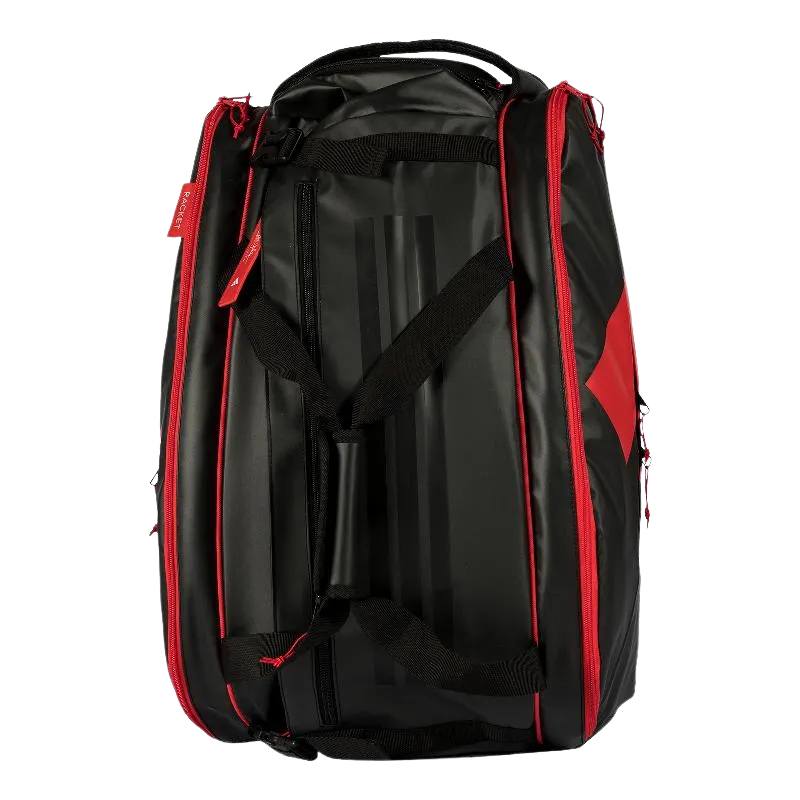 Paletero Adidas Ale Galan Multigame 3.5 Negro Rojo
