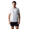 Camiseta Drop Shot Lucas Campagnolo Perfomance Blanco