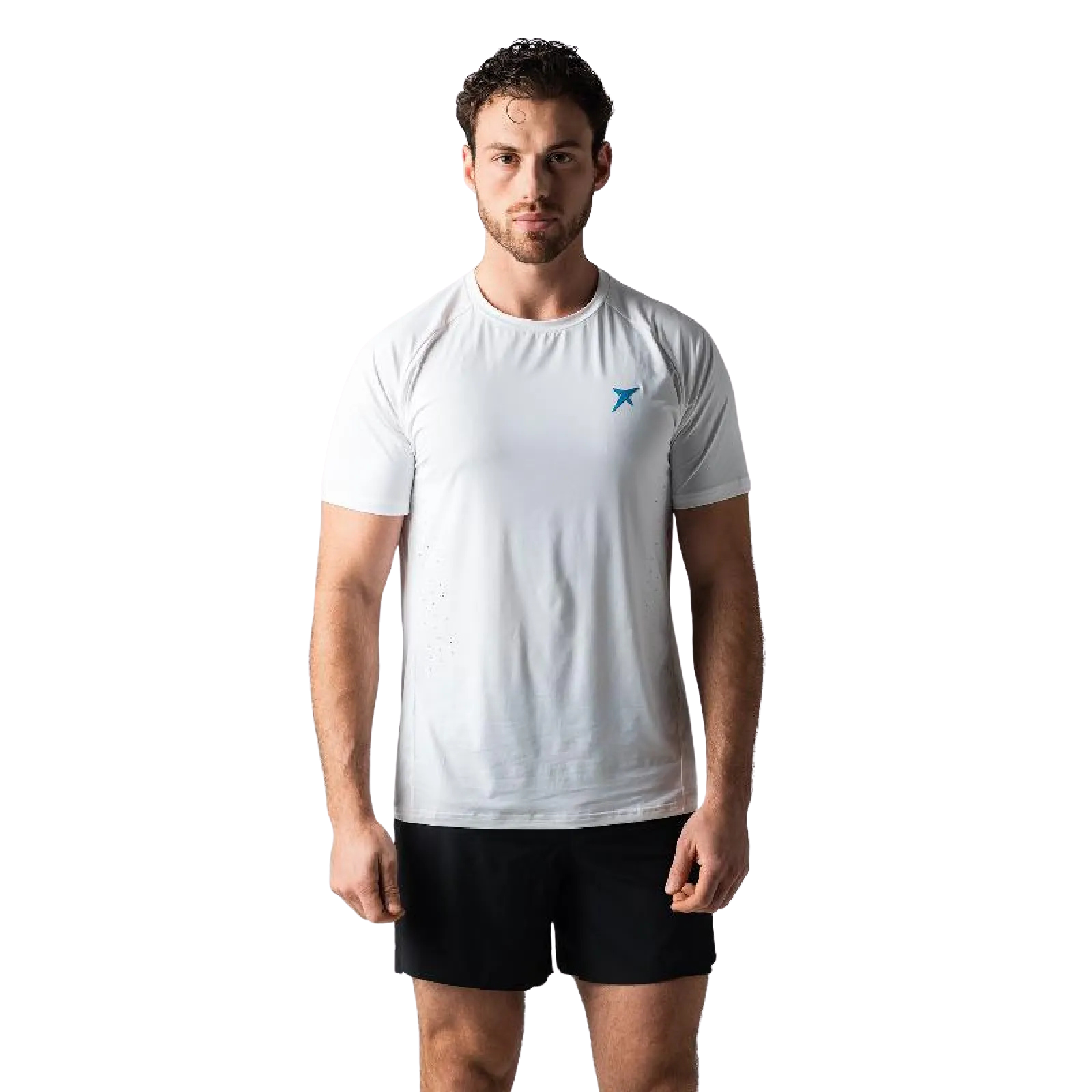 Camiseta Drop Shot Lucas Campagnolo Perfomance Blanco