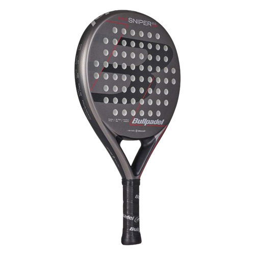 Pala Bullpadel Sniper 2.0 Control Gris Oscuro 2026