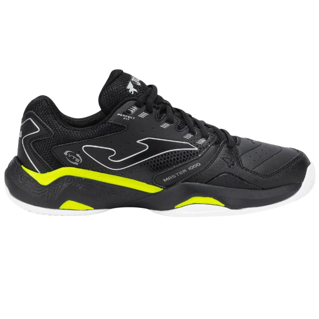 Zapatillas Joma Master 1000 2501 Negro Amarillo