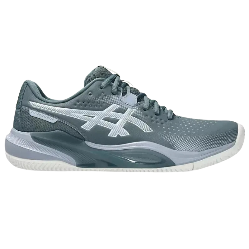 Zapatillas Asics Gel Challenger 15 Clay Verde Acero Gris