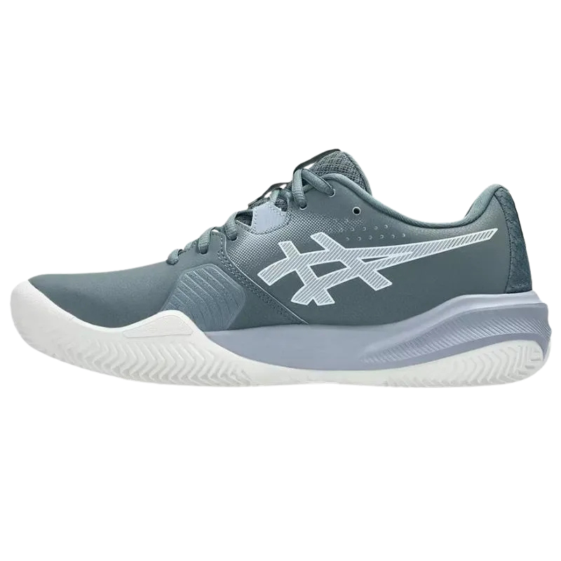 Zapatillas Asics Gel Challenger 15 Clay Verde Acero Gris