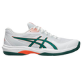 Zapatillas Asics Game FF Padel Blanco Verde Naranja