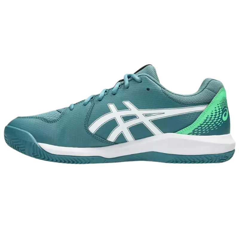 Zapatillas Asics Gel Dedicate 8 Padel Verde Pino Blanco