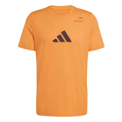 Camiseta Adidas Padel Graphic Naranja