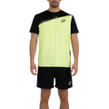 Camiseta Bullpadel Summit Amarillo Azufre Fluor