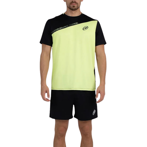 Camiseta Bullpadel Summit Amarillo Azufre Fluor