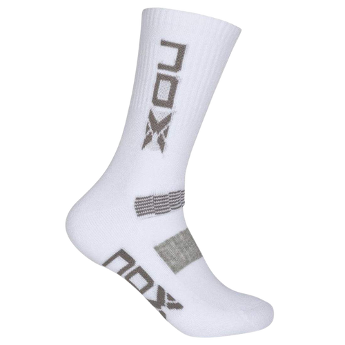 Calcetines Nox Pro Blanco Gris