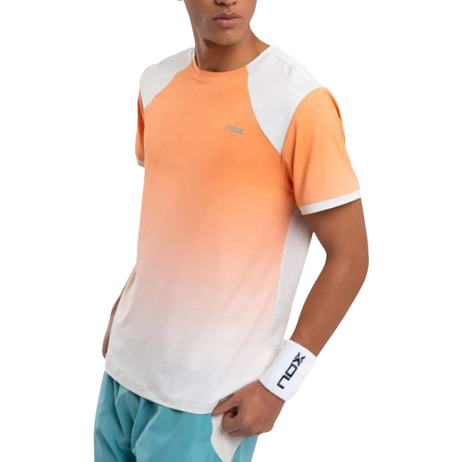 Camiseta Nox Pro Naranja Degradado