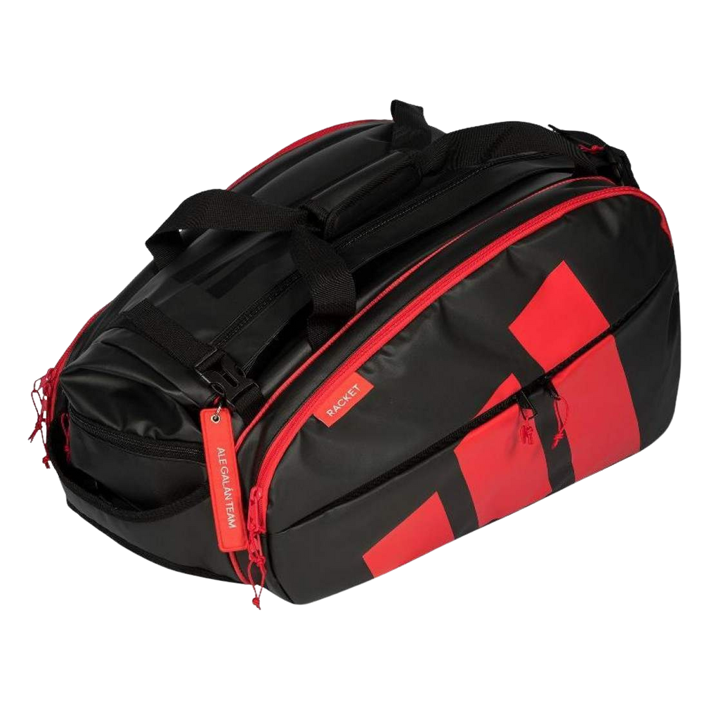 Paletero Adidas Ale Galan Multigame 3.5 Negro Rojo