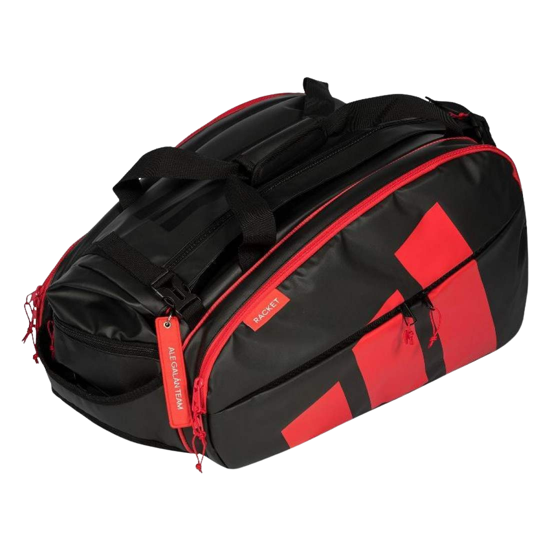Paletero Adidas Ale Galan Multigame 3.5 Negro Rojo